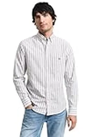 GANT REG Classic Oxford Stripe Shirt, , M