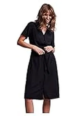 Pieces® Olivia jurk met korte mouwen, , XS