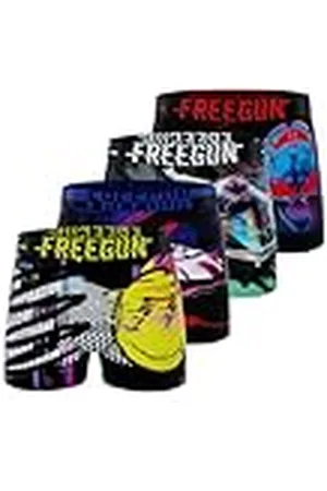 Freegun Herenboxershorts, comfortabel, ademend, ademend mesh (4 stuks), , M