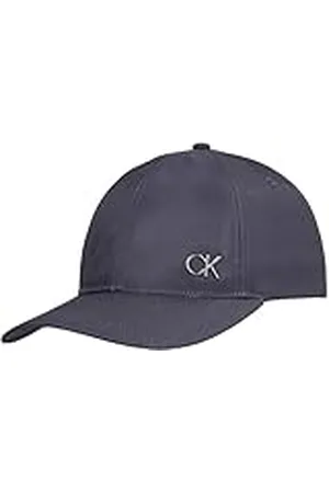 Calvin Klein Heren Ck Saffiano metalen Bb Cap Cap, blauw, één maat, , Eén Maat