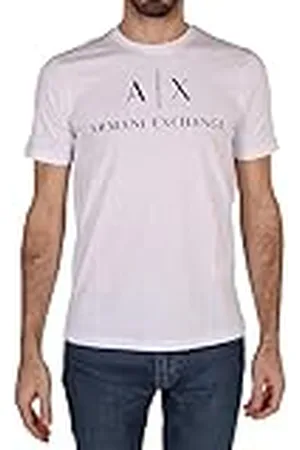 Armani Exchange AX Crew Neck Logo Tee T-shirt voor heren, , XL