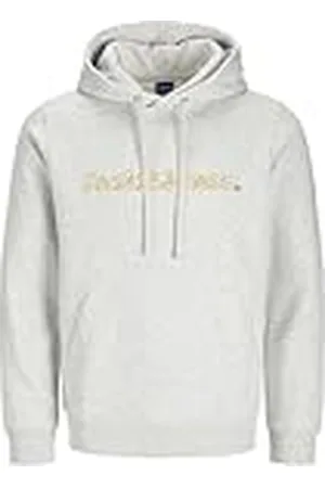 JACK & JONES Jorsplit Aop Branding Sweat Hood voor heren, , XS