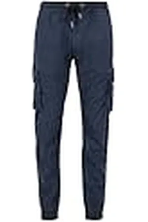 Alpha Industries Katoenen twill jogger cargo broek voor heren