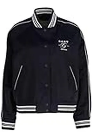 GANT Satijn Varsity jacket, , M