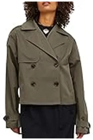 JACK & JONES JJXX Dames JXCARLIE Short OTW SN trenchcoat, , S, , S