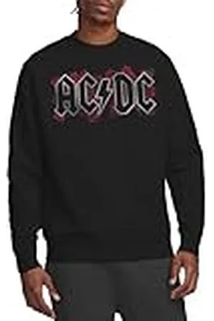 AC/DC Roses Logo Crew Sweatshirt, , X-Large, , XL