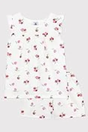 Petit Bateau Pyjacourt voor meisjes, , 6 Jaren