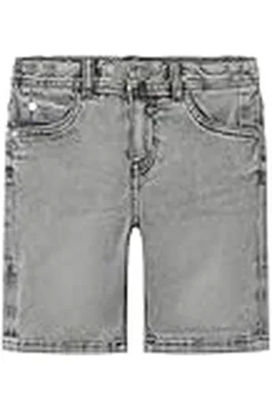 NAME IT Jongens Nkmtheo XSL DNM L Shorts 1280-Gy Noos, , 122