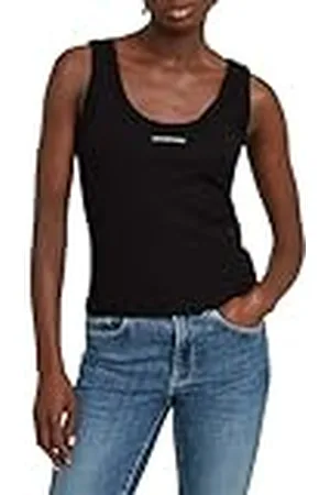 G-Star RAW Dames Slim Rib Tank Top Wmn T-Shirt, , S