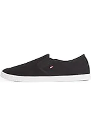Tommy Hilfiger Dames CANVAS SLIP-ON SNEAKER Low Top, , 7 UK, , 41 EU