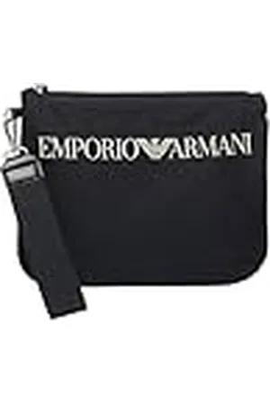 Emporio Armani Unisex Logo Pouch Bag, , Eén maat