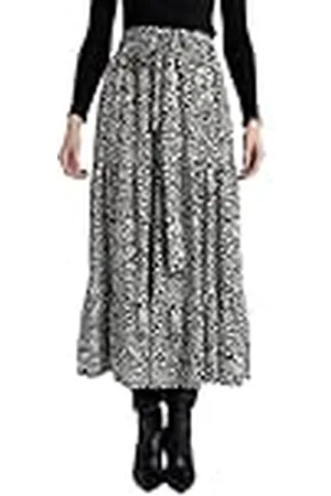 DeFacto Geweven rok business voor vrouwen hoge taille effen kokerrok met hoge taille midirok, rok voor vrouwen, , 40