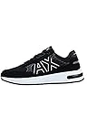 Armani Exchange Dusseldorf sneakers voor heren met geometrische motieven, , 43 EU