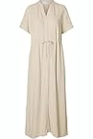 SELECTED Slfviva-Damina Ss Ankle Sun Dress Noos, , 36