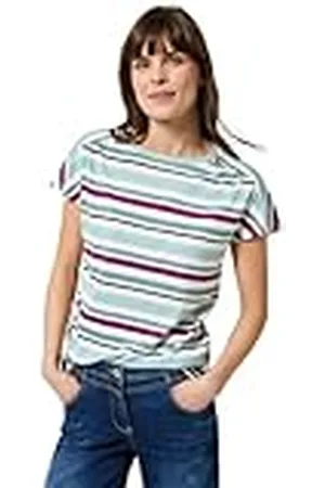 CECIL Multi Stripe Shape Shirt, , S