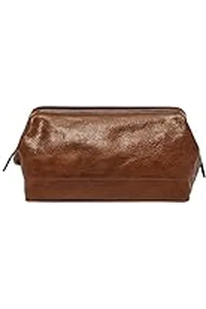 Fossil Leren toilettas voor heren Shave Dopp Kit, , Eén maat, Reizen Scheren Kit