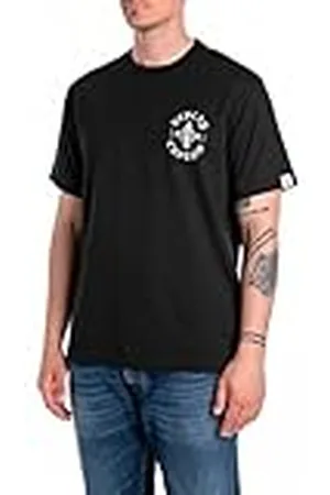 Replay Heren Regular Fit T-shirt van katoen, , 3XL
