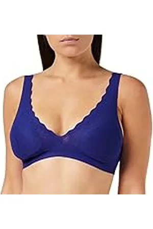 Sloggi Dames Zero Feel Lace Bralette Bustier Ondoorzichtig, , XS