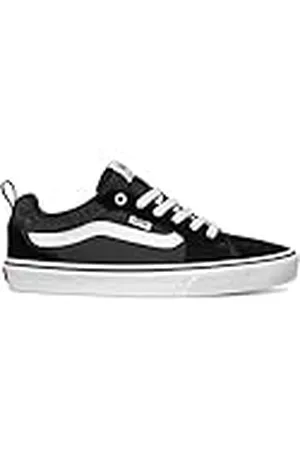Vans Filmore Sneakers voor heren, Zwart Suede Canvas Zwart Wit, 44.5 EU