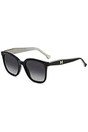 Carolina Herrera Her 0225/G/S zonnebril, zwart, zilver, 54 voor dames, , 54