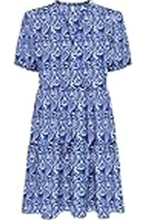ONLY Dames Onlnova Life Elite S/S Thea Dress AOP, , S