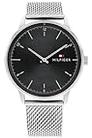 Tommy Hilfiger Analoog kwartshorloge voor heren, met roestvrij stalen armband 1791842