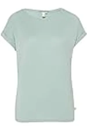 QS by s.Oliver Loose fit shirt in lyocellmix saliegroen S, , S