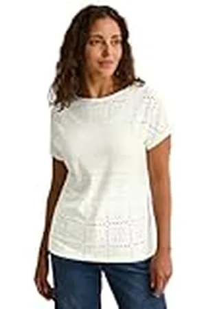 CECIL TOS Ajour Knit T-shirt, , S