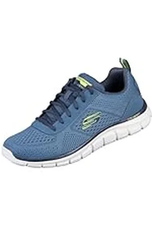 Skechers Heren Track LESHUR Sneaker, Slate Mesh/Synthetisch, 11 UK, , 46 EU