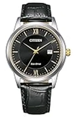 Citizen Heren analoog kwartshorloge met lederen armband AW1784-16E, , Klassiek