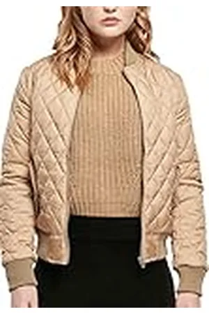 Urban classics Dames dames diamant quilt nylon jas, , 4XL