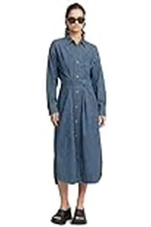 G-Star Lange tab shirt jurk, , XXL