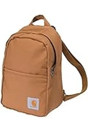 Carhartt Klassieke Mini, duurzame, waterbestendige rugzak met verstelbare schouderbanden, Bruin, One Size