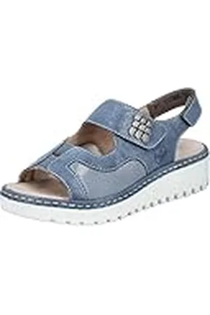 Rieker V1389 Damessandalen met sleehak, , 37 EU, , 37 EU