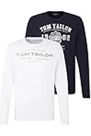 TOM TAILOR Mannen Shirt met lange mouwen in 1034857, , XXL