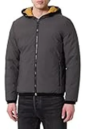 Geox Man M SPHERICA JACKETS ASPHALT/HARVEST GOLD 46_IT, , 46