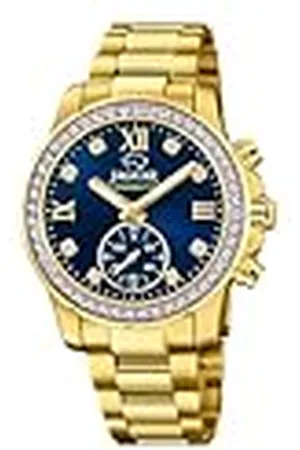 Jaguar Dameshorloge J983/3 Connected Lady Behuizing van roestvrij staal 316L verguld armband van roestvrij staal 316L verguld, , Armband