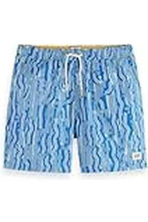 Scotch&Soda Bedrukt halflange zwemshort, , XXL
