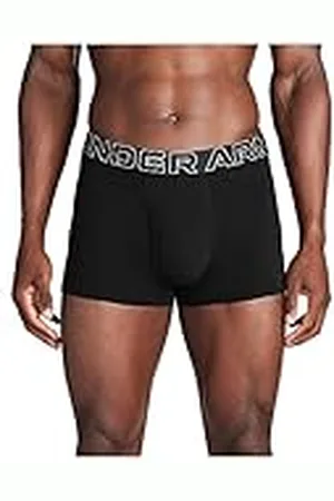 Under Armour Heren 3-Pack Performance Cotton Boxer Brief, 3" binnenbeenlengte, de hele dag comfort & ultra-zacht, , S
