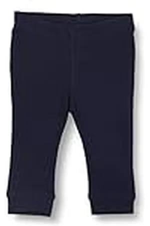 QS by s.Oliver Junior Baby Girls leggings met ribstructuur, donkerblauw, 86