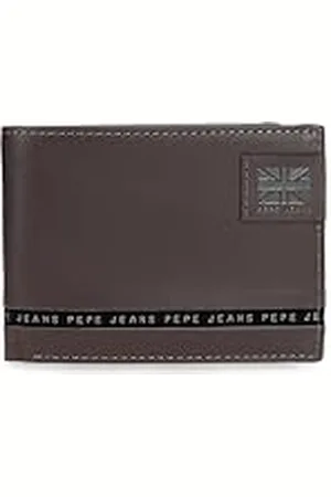Pepe Jeans Tape horizontale portemonnee met portemonnee, , 11 x 8 x 1 cm, leer van Joumma Bags, , Eén maat, Horizontale portemonnee met muntvak