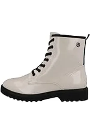 QS by s.Oliver Dames 5-5-25232-29 enkellaarsjes, crème patent, 38 EU