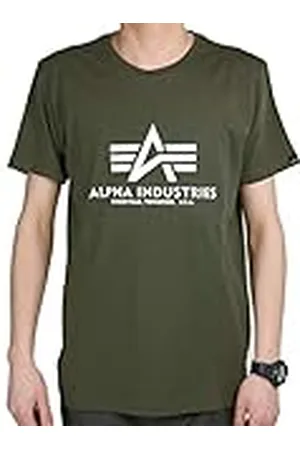 Alpha Industries Basis T-shirt Heren T-shirt Vintage Green