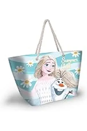 Disney Frozen 2 Chill-Soleil strandtas, blauw, 52 x 37 cm, , Eén maat, Soleil Strandtas