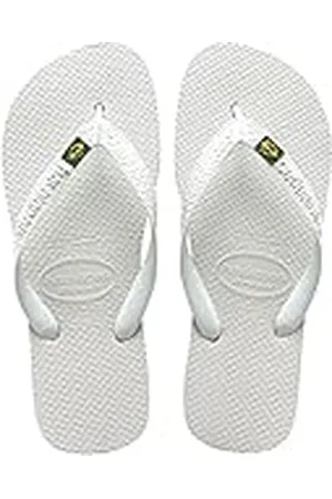 Havaianas Unisex Brasil-logo (Mini Me), Wit, VK kind 9