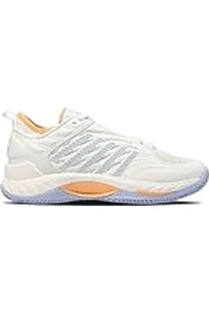 K-Swiss Performance Hypercourt Supreme 2 HB tennisschoen voor dames, Star White/Heather/Peach Fuzz, 37,5 EU, , 37.5 EU