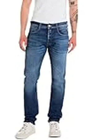 Replay Straight Comfort Fit Jeans Rocco voor heren, , 31W / 32L