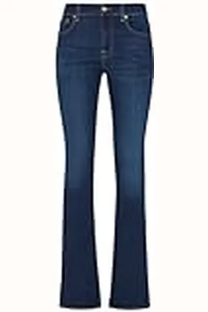 7 for all Mankind Dames Bootcut Bair Rinsed Indigo Jeans, , 26W