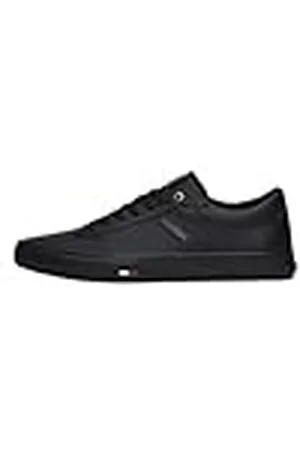 Tommy Hilfiger Heren TH HI Vulc Street RWB LTH Low (FM0FM05201) Top Sneaker, , 6.5 UK, , 40 EU
