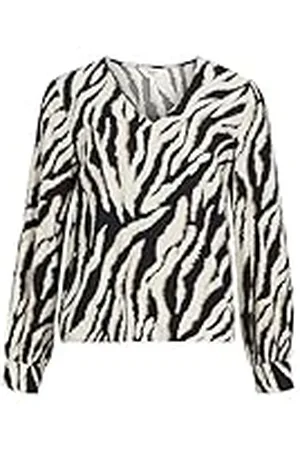 Object Dames Objjacira L/S V-hals top Noos lange mouwen blouse, , 44